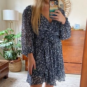 Ever New Melbourne floral long sleeve dress